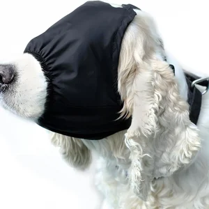 Dog Calming Cap Anti Car Sickness Eye Mask 01