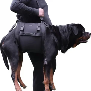 Dog Carry Sling Dog Lift Harness Black 01